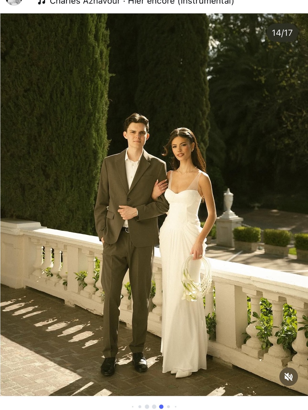 Meshki White Corset Maxi Dress Bridal